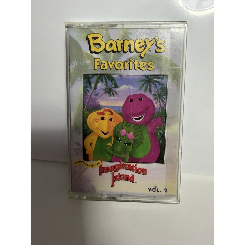 Barney‎ Cassette Tape Barney's Favorites Vol 2 Imagination Island 1994
